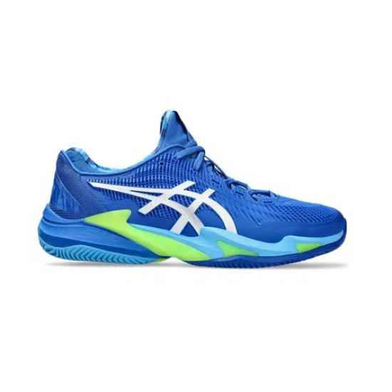 TÊNIS ASICS COURT FF 3 NOVAK CLAY - TUNA BLUE/WHITE